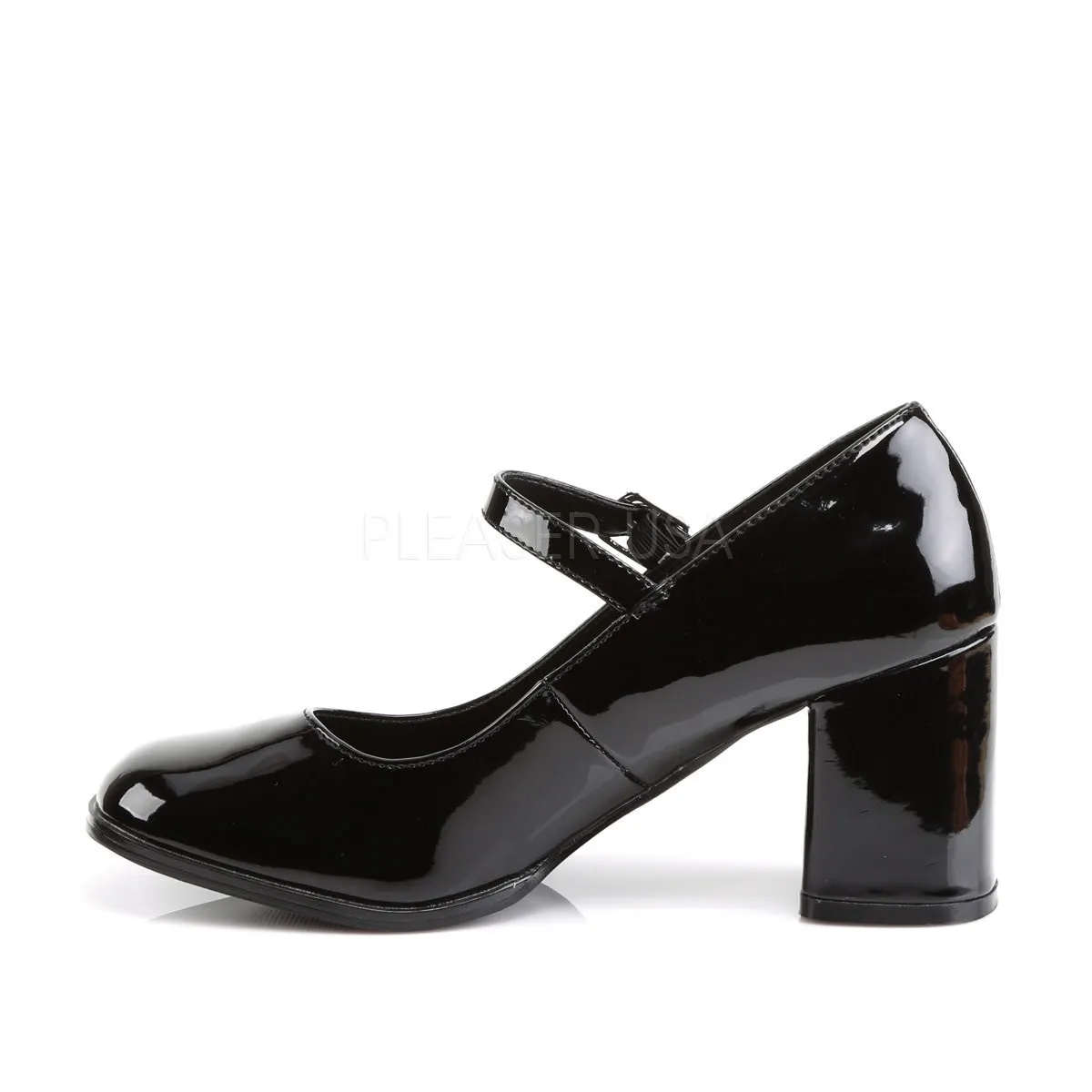 3 Inch Heel GOGO-50 Black Pat