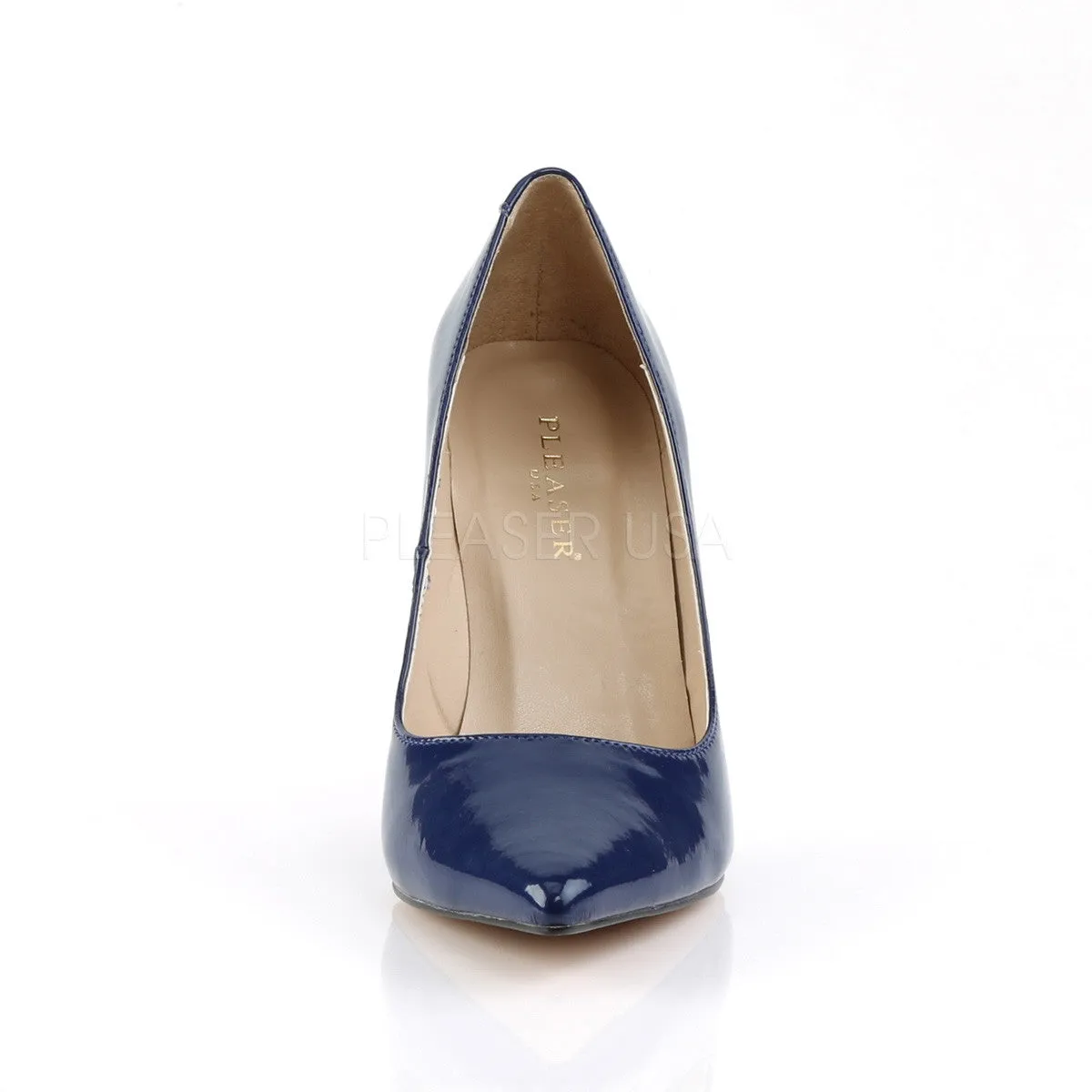 4 Inch Heel CLASSIQUE-20 Navy Blue Pat