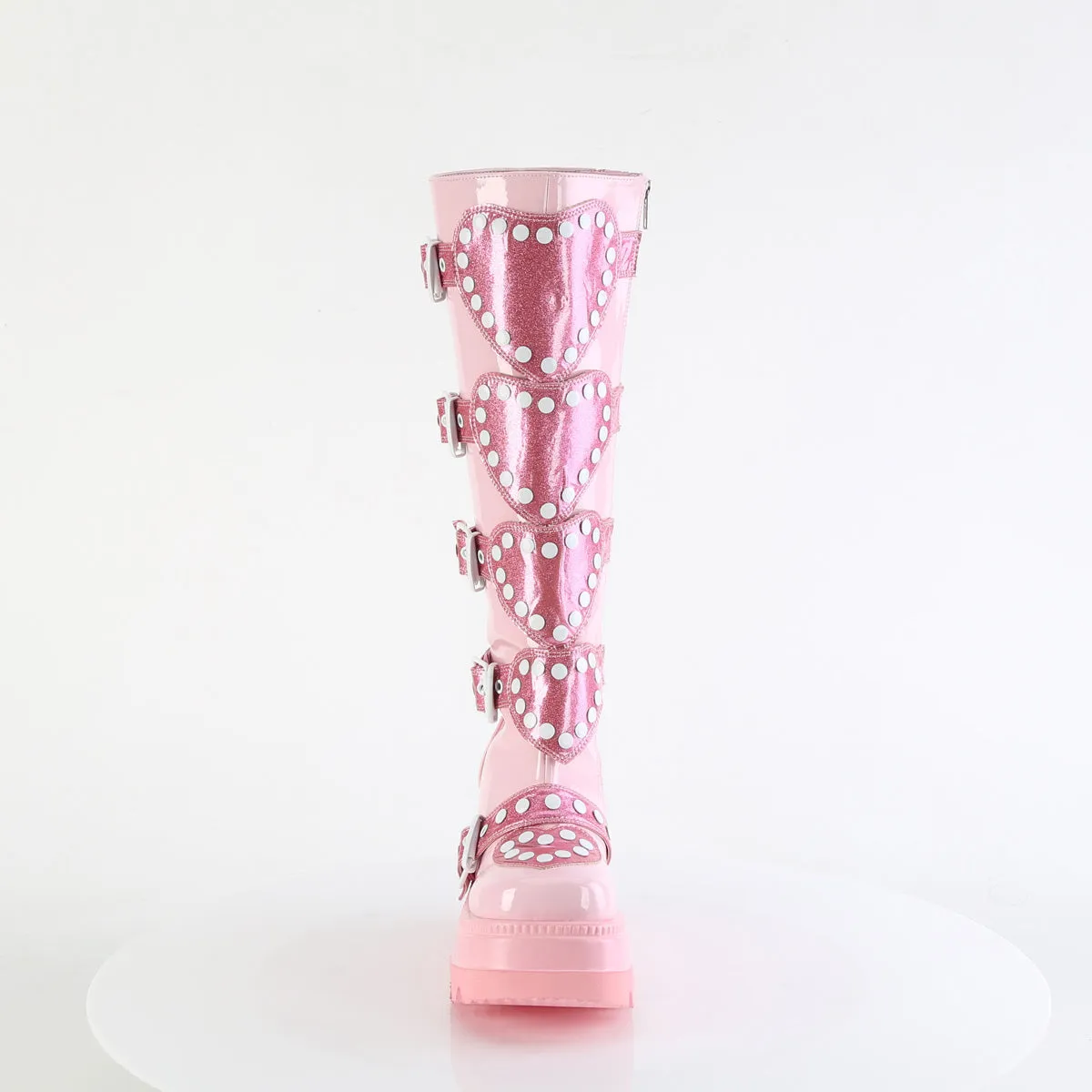 4 Inch Platform SHAKER-210 Baby Pink Patent