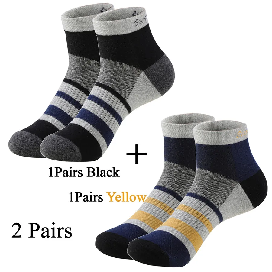 5 Pairs Lot Running Cotton Casual Combed Outdoor Ankle Socks for Men