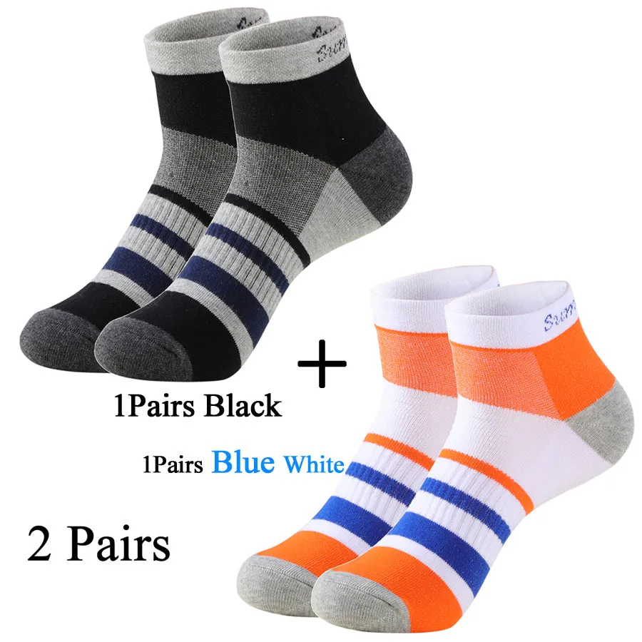 5 Pairs Lot Running Cotton Casual Combed Outdoor Ankle Socks for Men