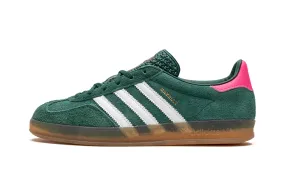 Adidas Gazelle Indoor Collegiate Green Lucid Pink (Women's)