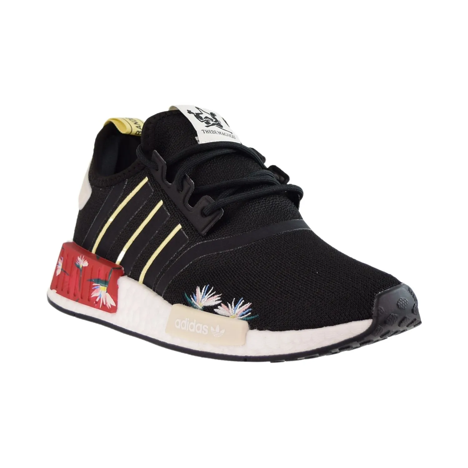 Adidas NMD_R1 Thebe Magugu Women's Shoes Core Black-Almost Yellow-Power Red