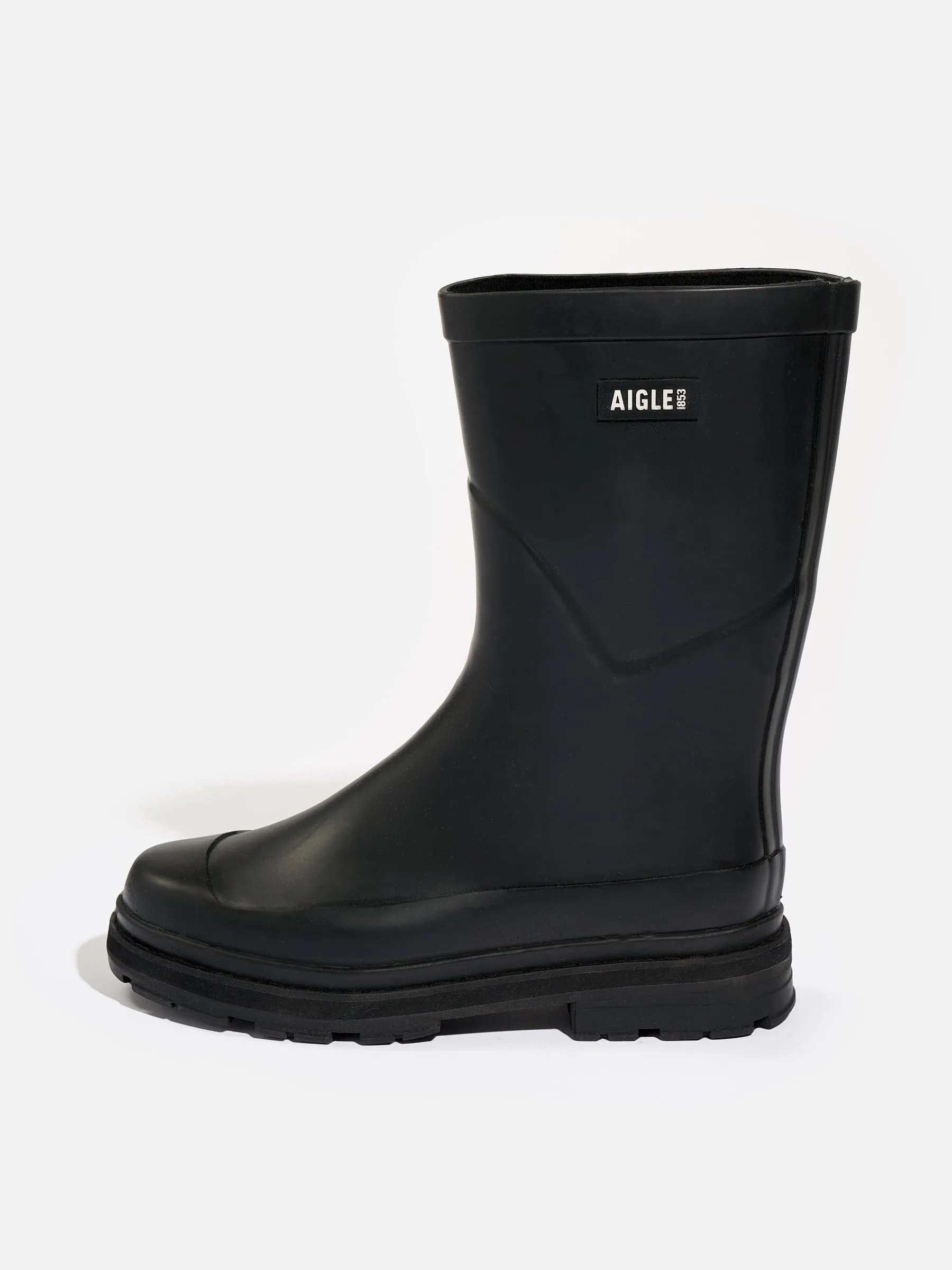 AIGLE | MID RAIN NOIR   BOOTS FOR WOMEN