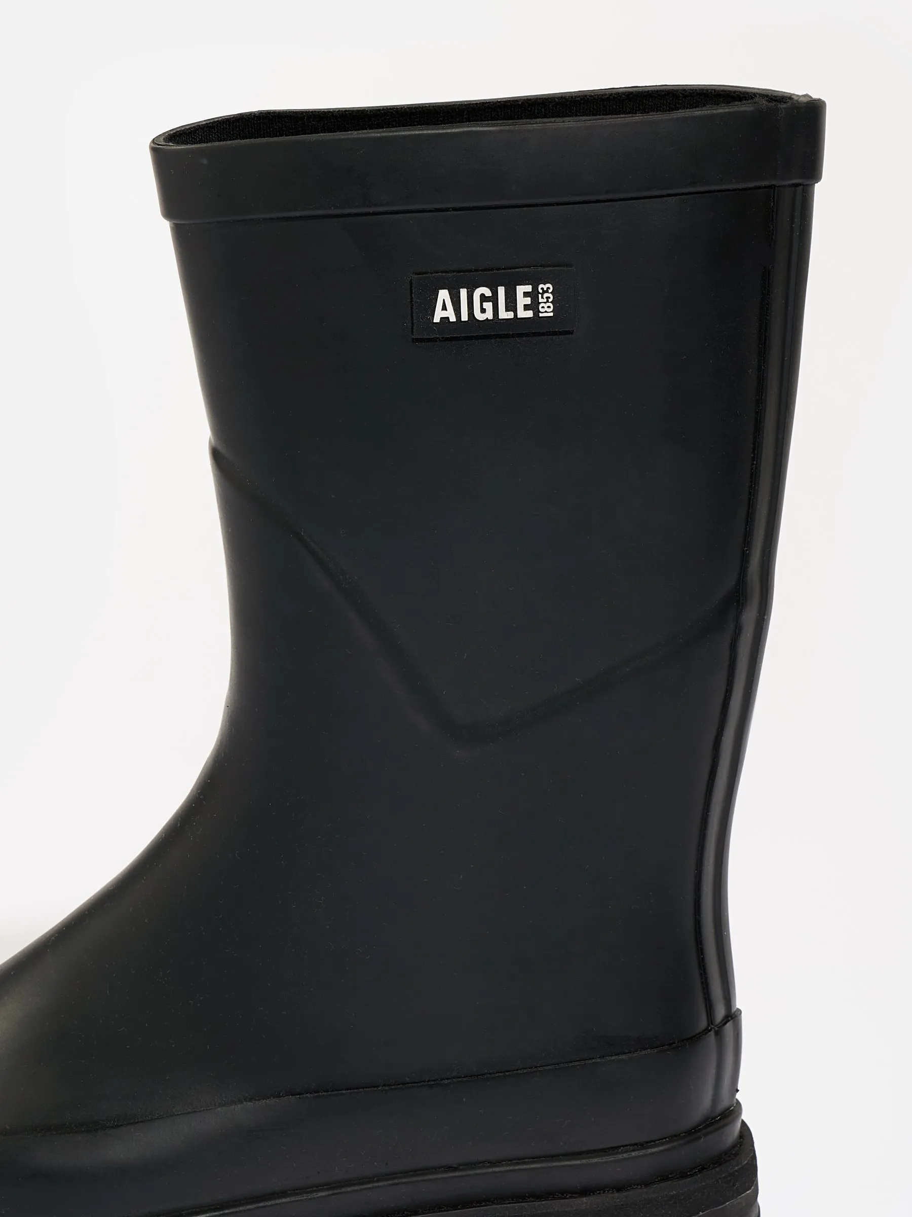 AIGLE | MID RAIN NOIR   BOOTS FOR WOMEN