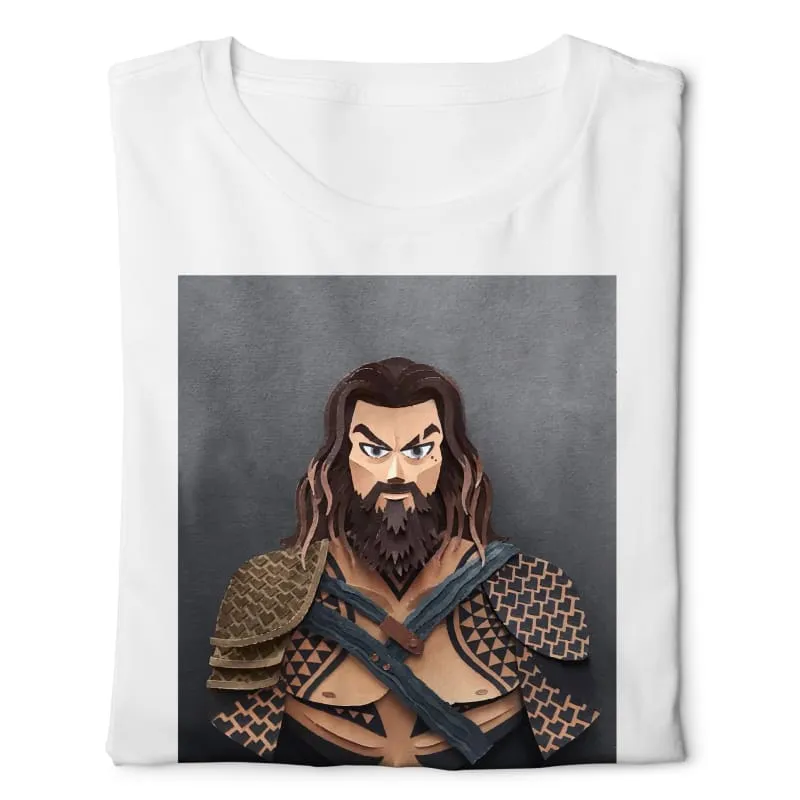 Aquaman -Digital Graphics Basic T-shirt White