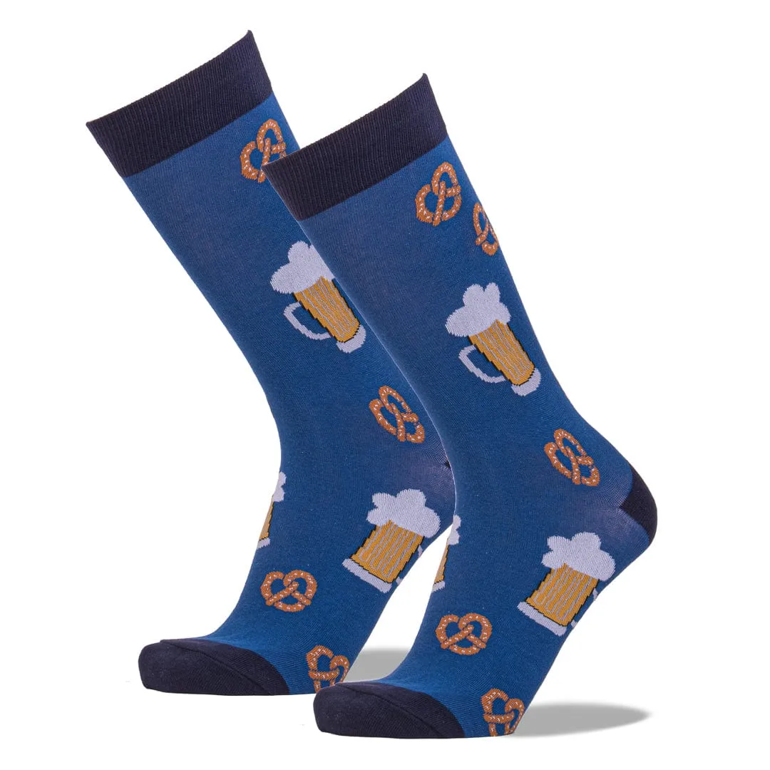 Beer and Pretzel Socks Men’s Crew Sock