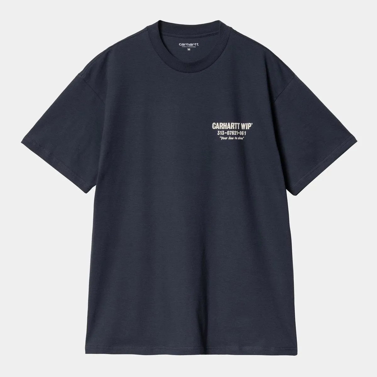 Carhartt WIP S/S Less Troubles T-Shirt Blue