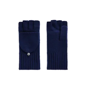 Cashmere Gloves - Navy Cashmere