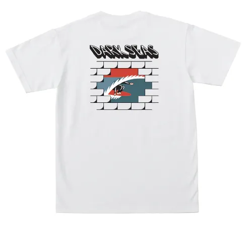 Dark Seas BREAKOUT BASIC POCKET T-SHIRT - White