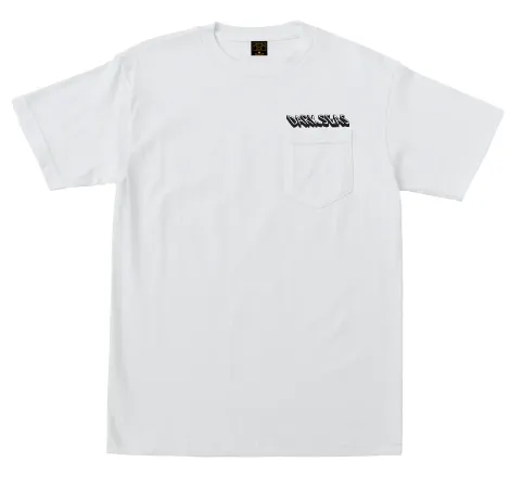 Dark Seas BREAKOUT BASIC POCKET T-SHIRT - White