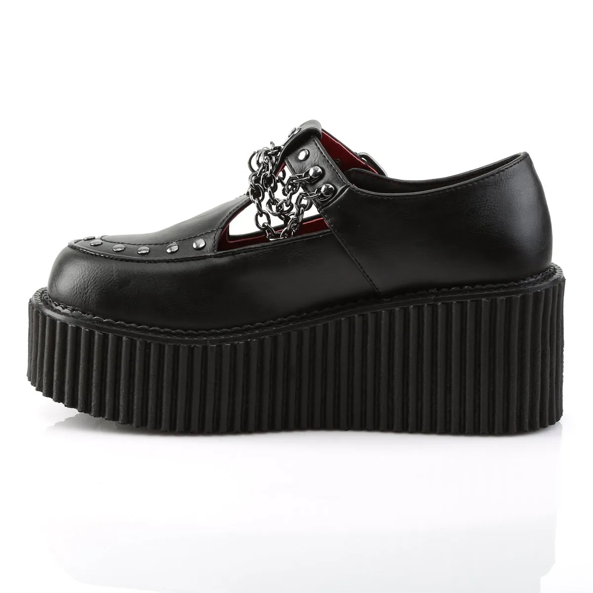 Demonia Creeper-215-Black-Size 10-Clearance