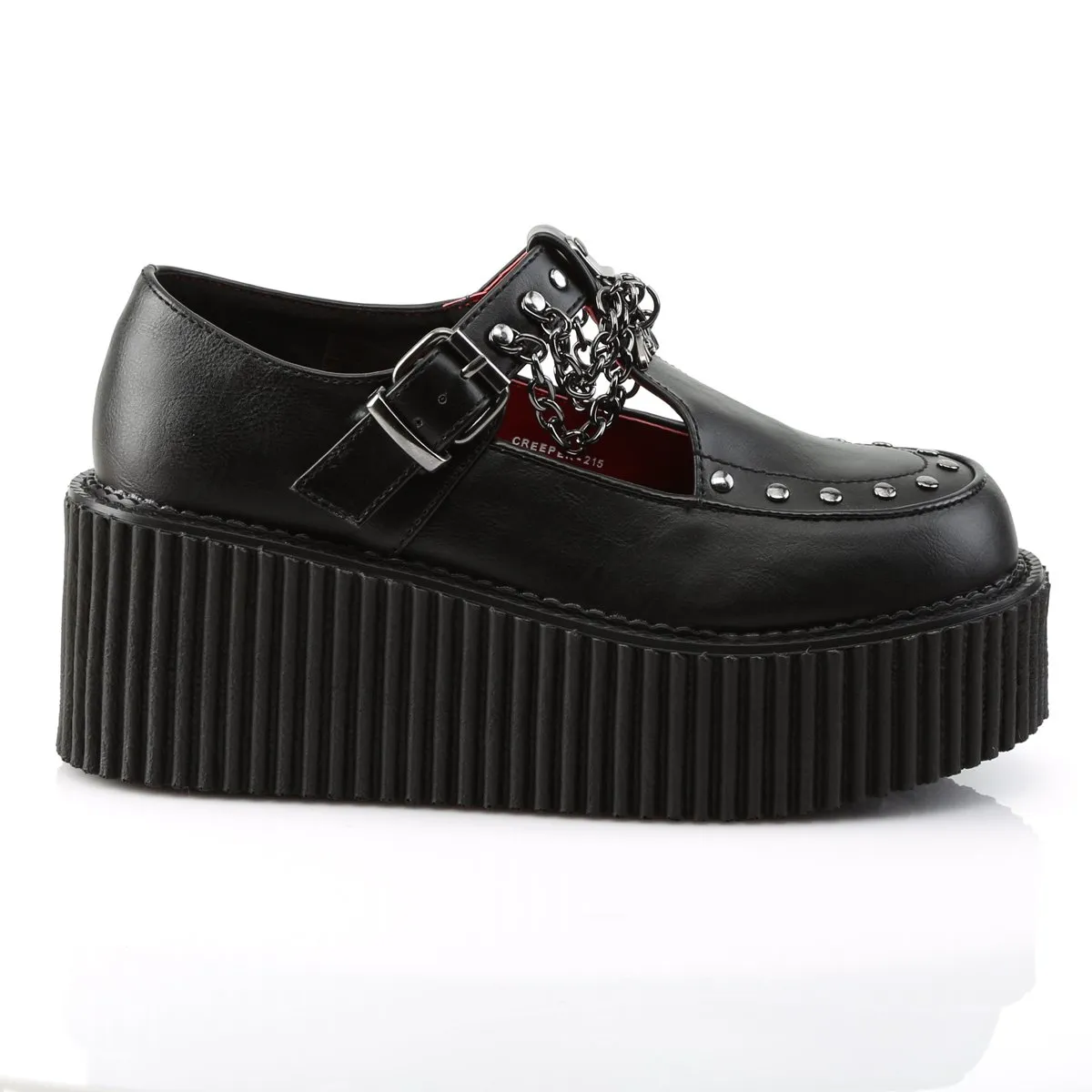 Demonia Creeper-215-Black-Size 10-Clearance