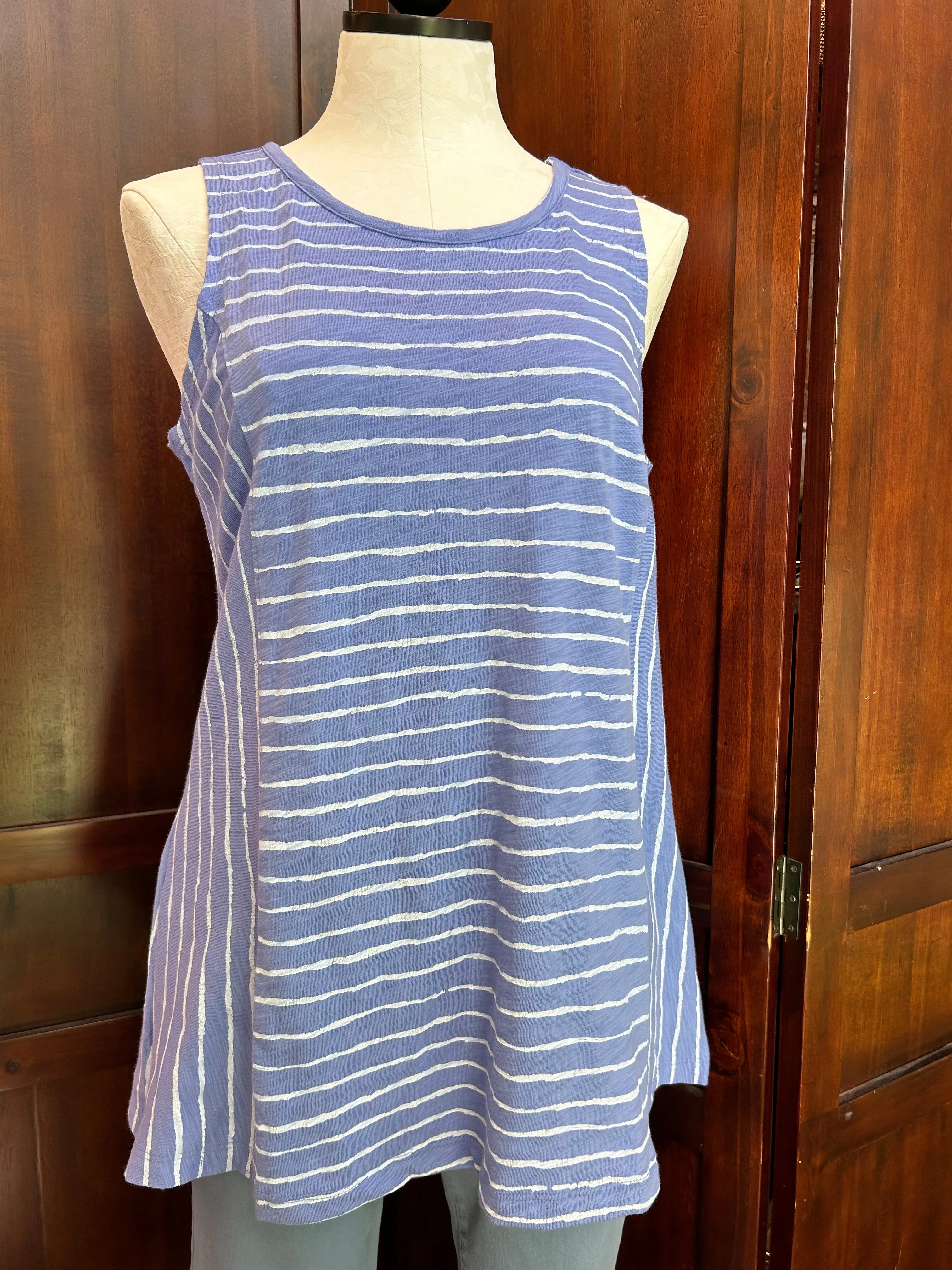 Escape by Habitat tank, tunic panel stripes