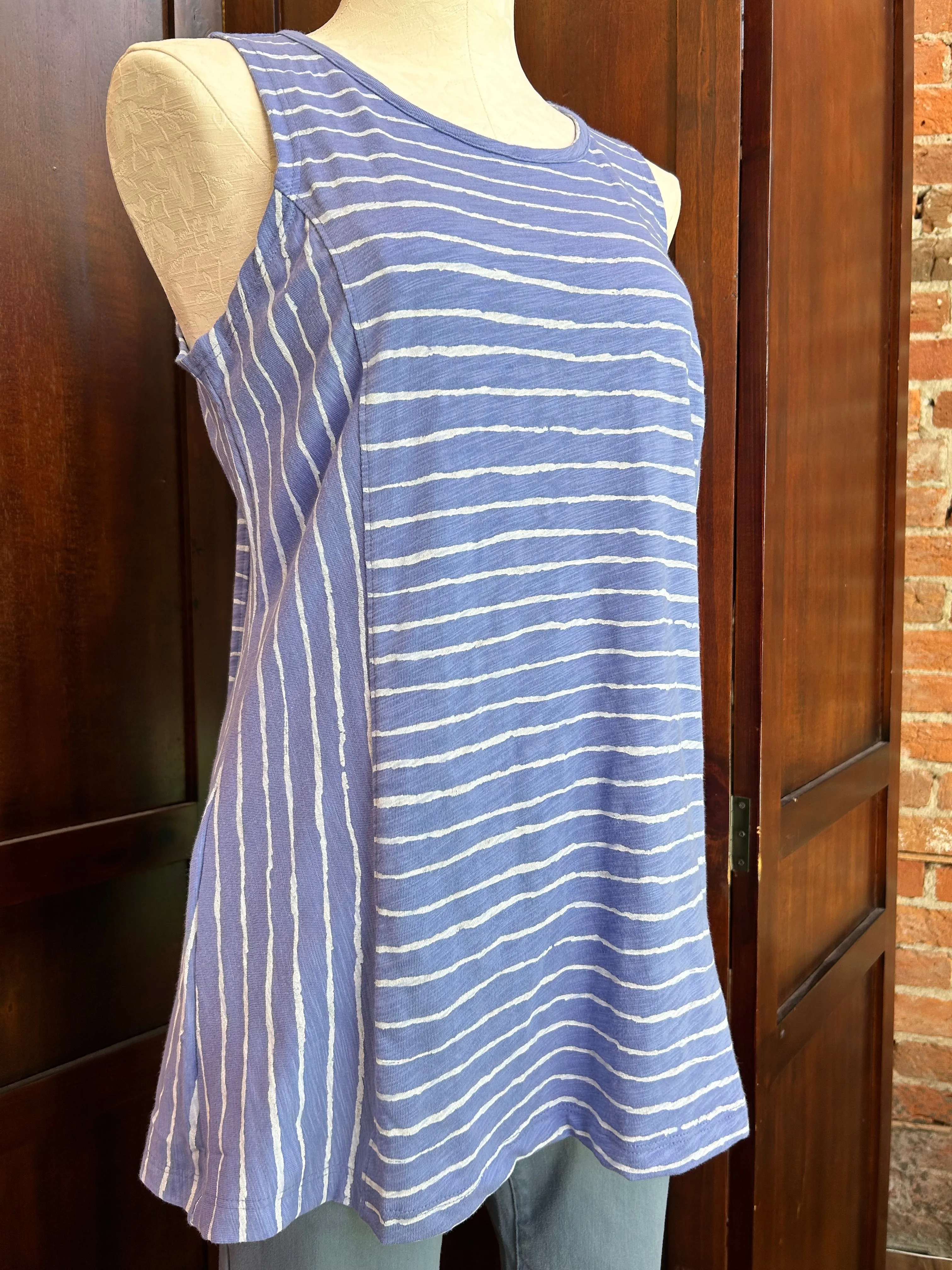 Escape by Habitat tank, tunic panel stripes