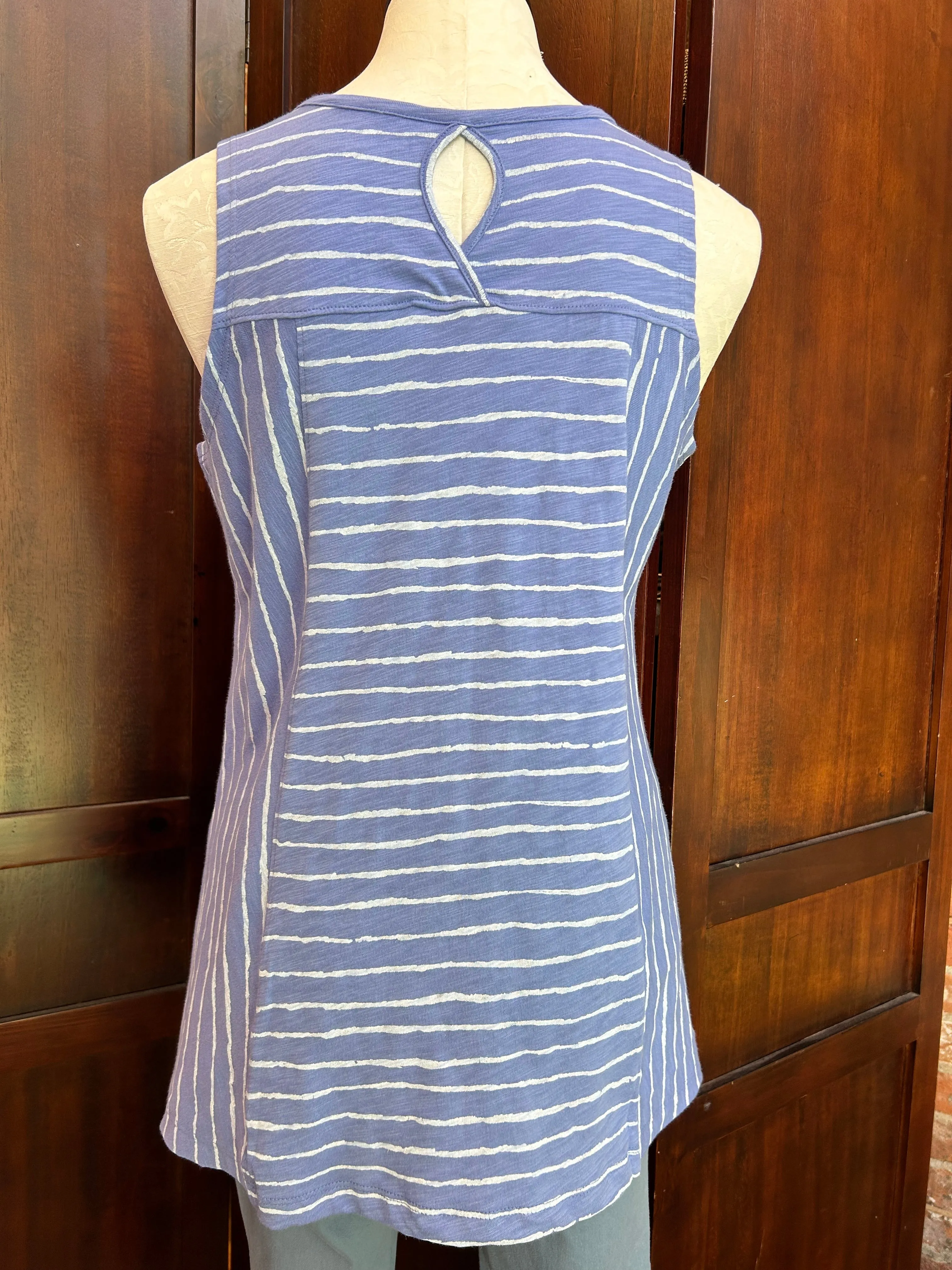 Escape by Habitat tank, tunic panel stripes