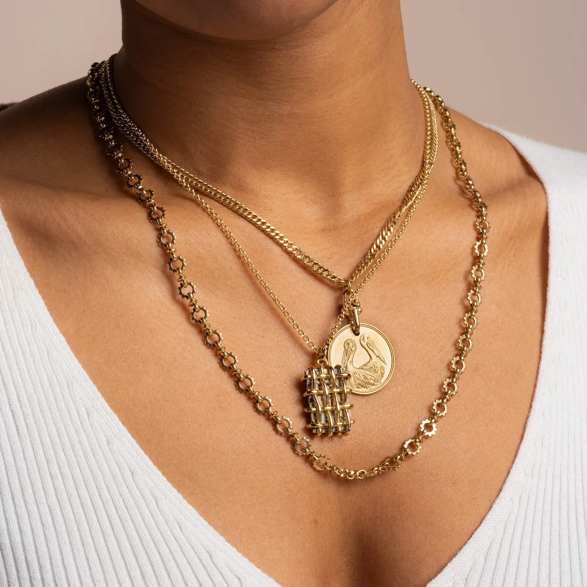 Heads or Tails Necklace