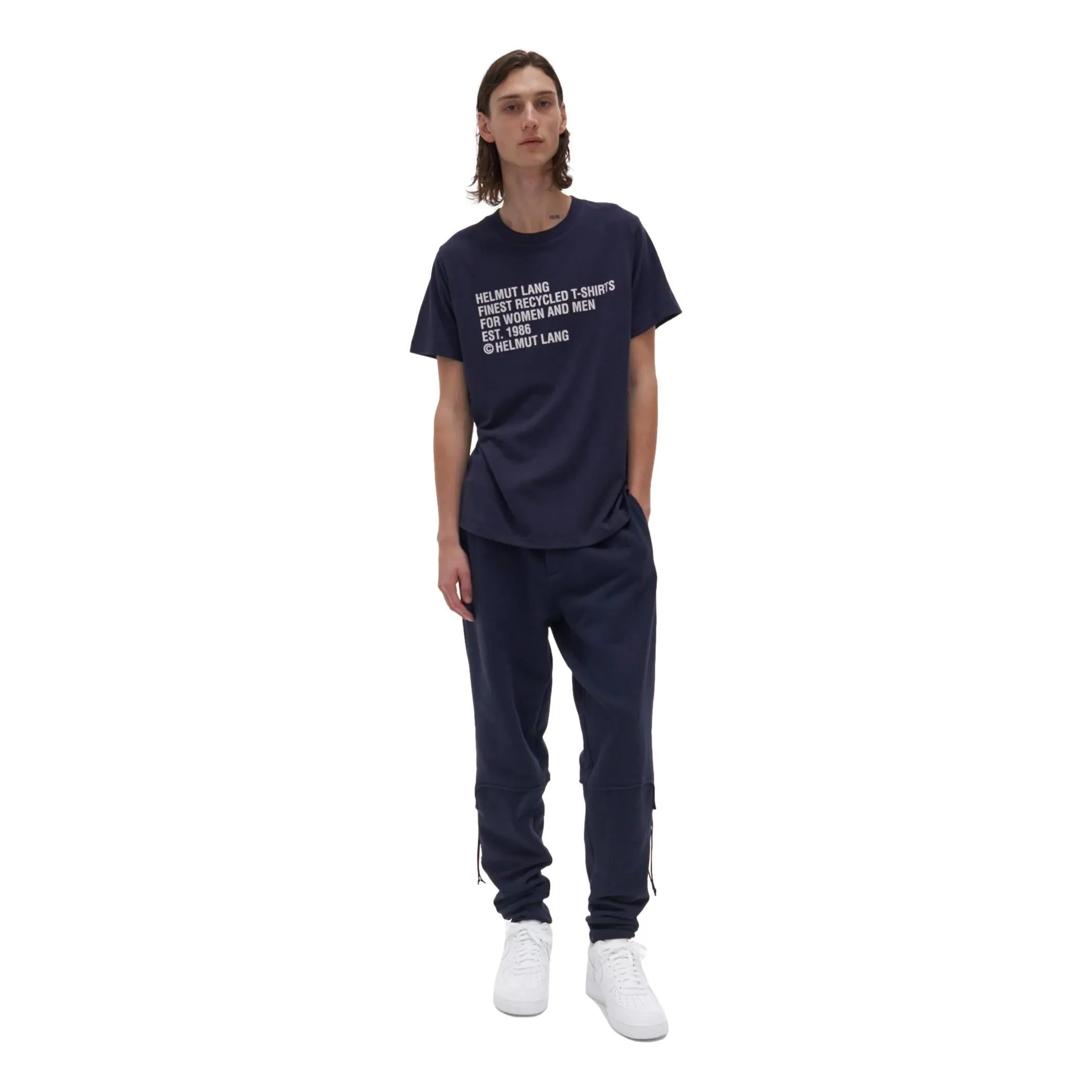 HELMUT LANG RECYCLED JERSEY T-SHIRT