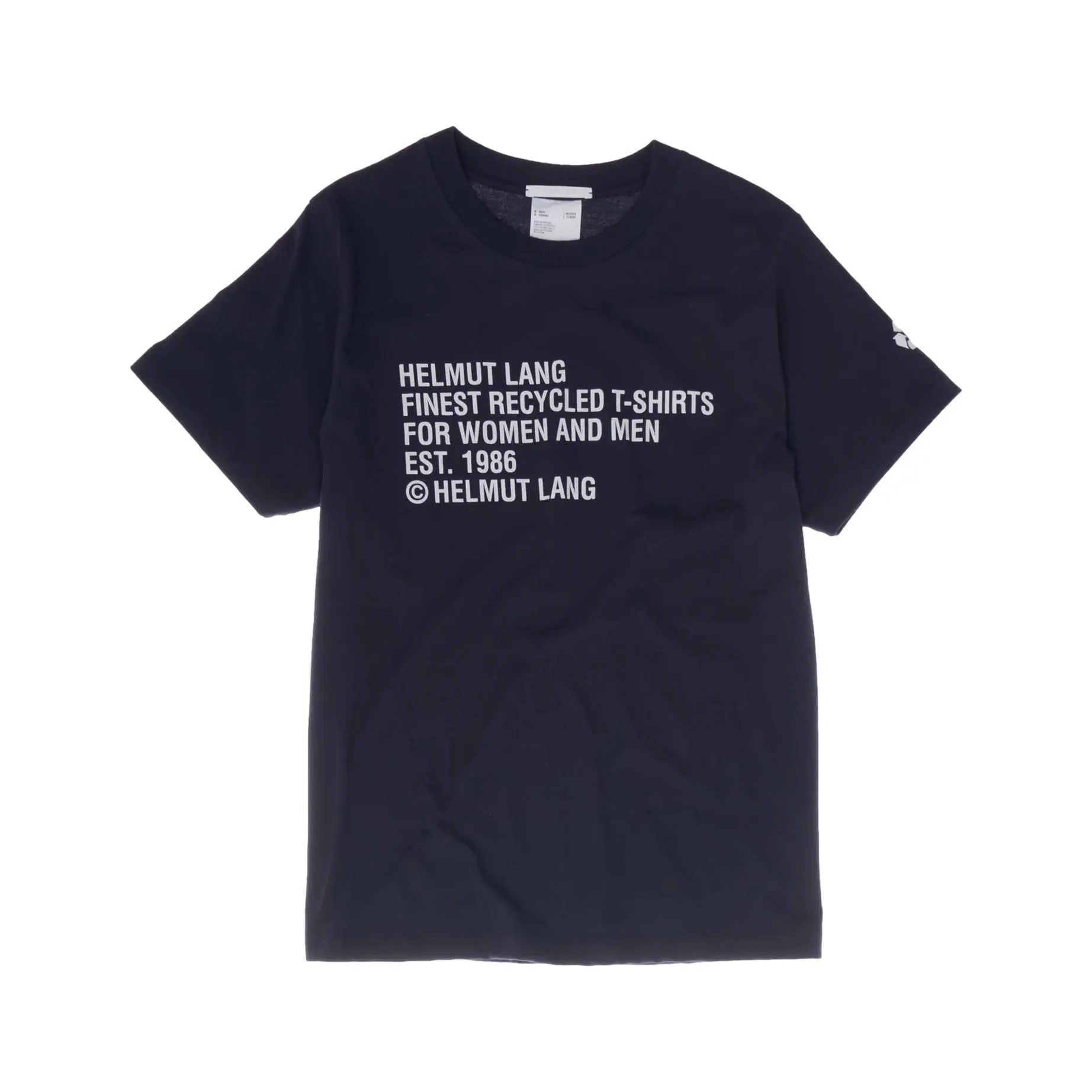 HELMUT LANG RECYCLED JERSEY T-SHIRT