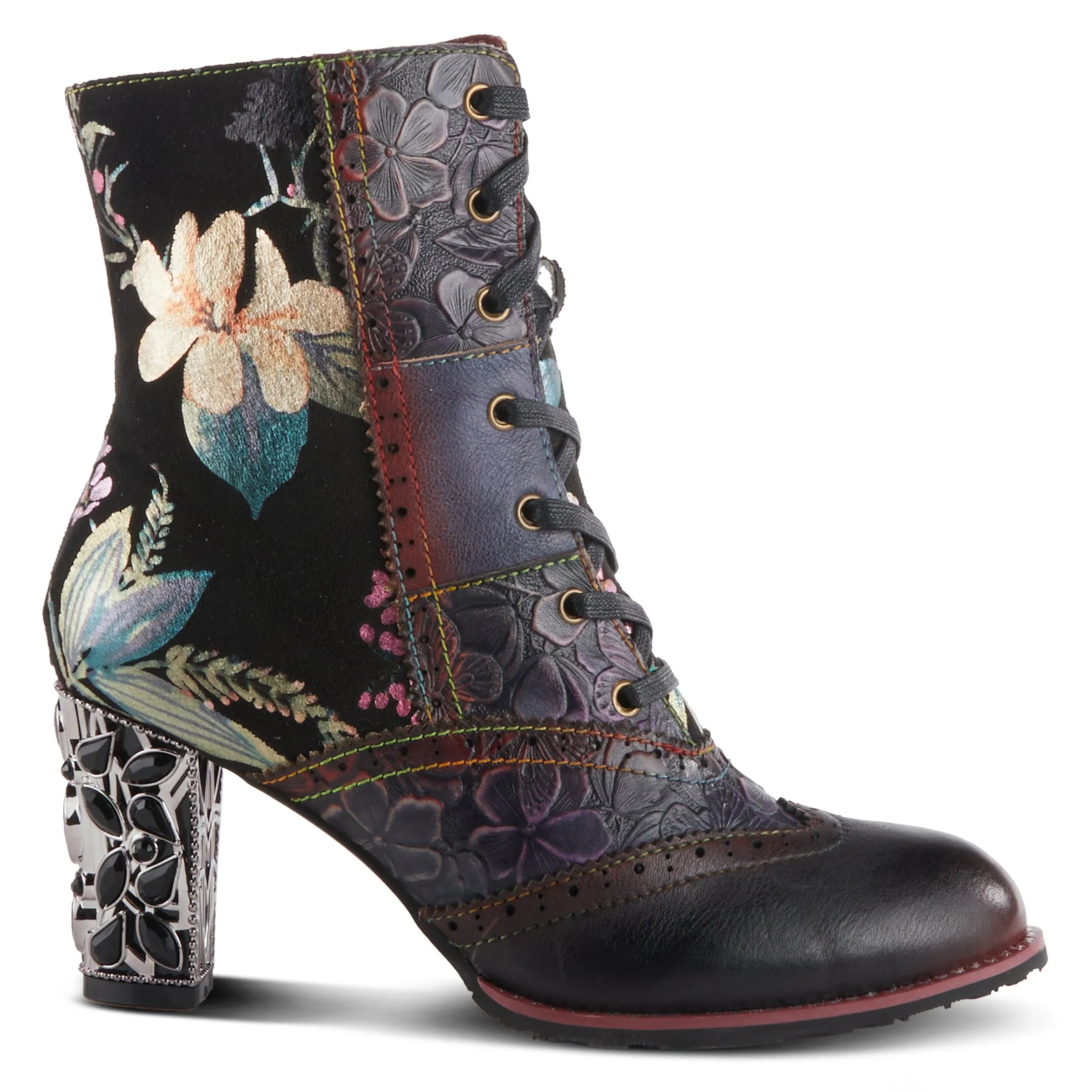 L'ARTISTE CHERRYLA WESTERN MID CALF BOOTIE