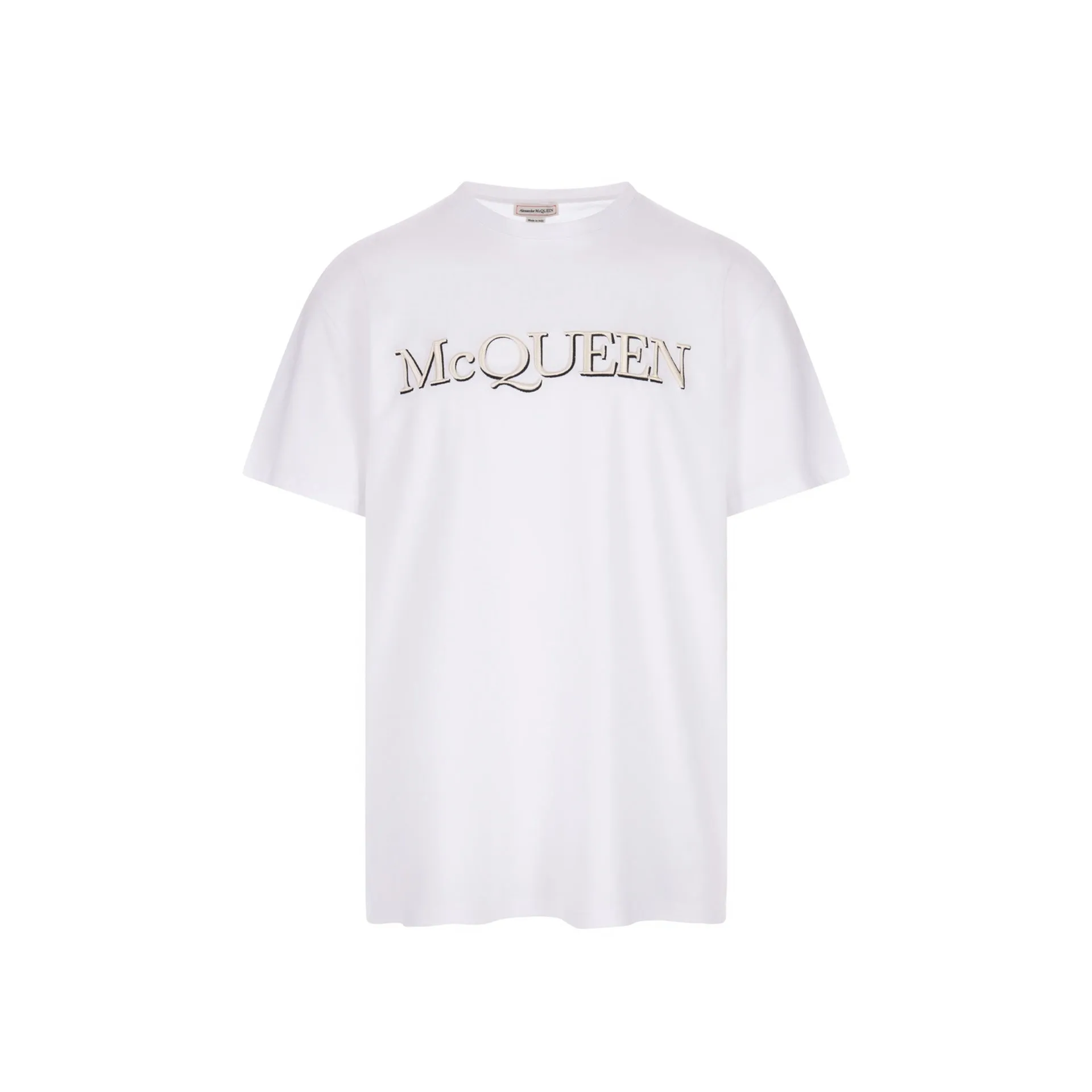 Maglietta in cotone Alexander McQueen