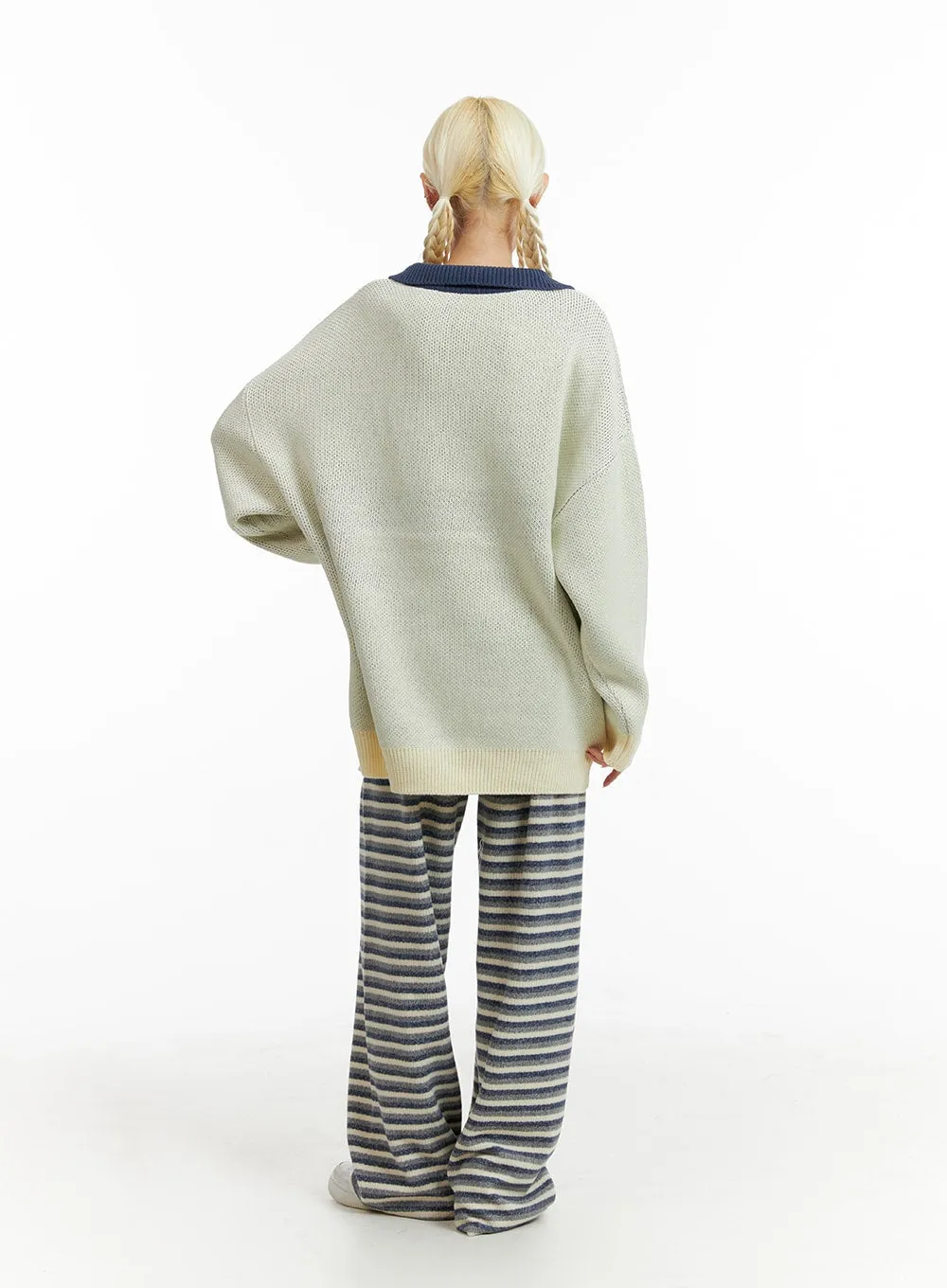 Manhattan Oversized Knit Sweater IF408