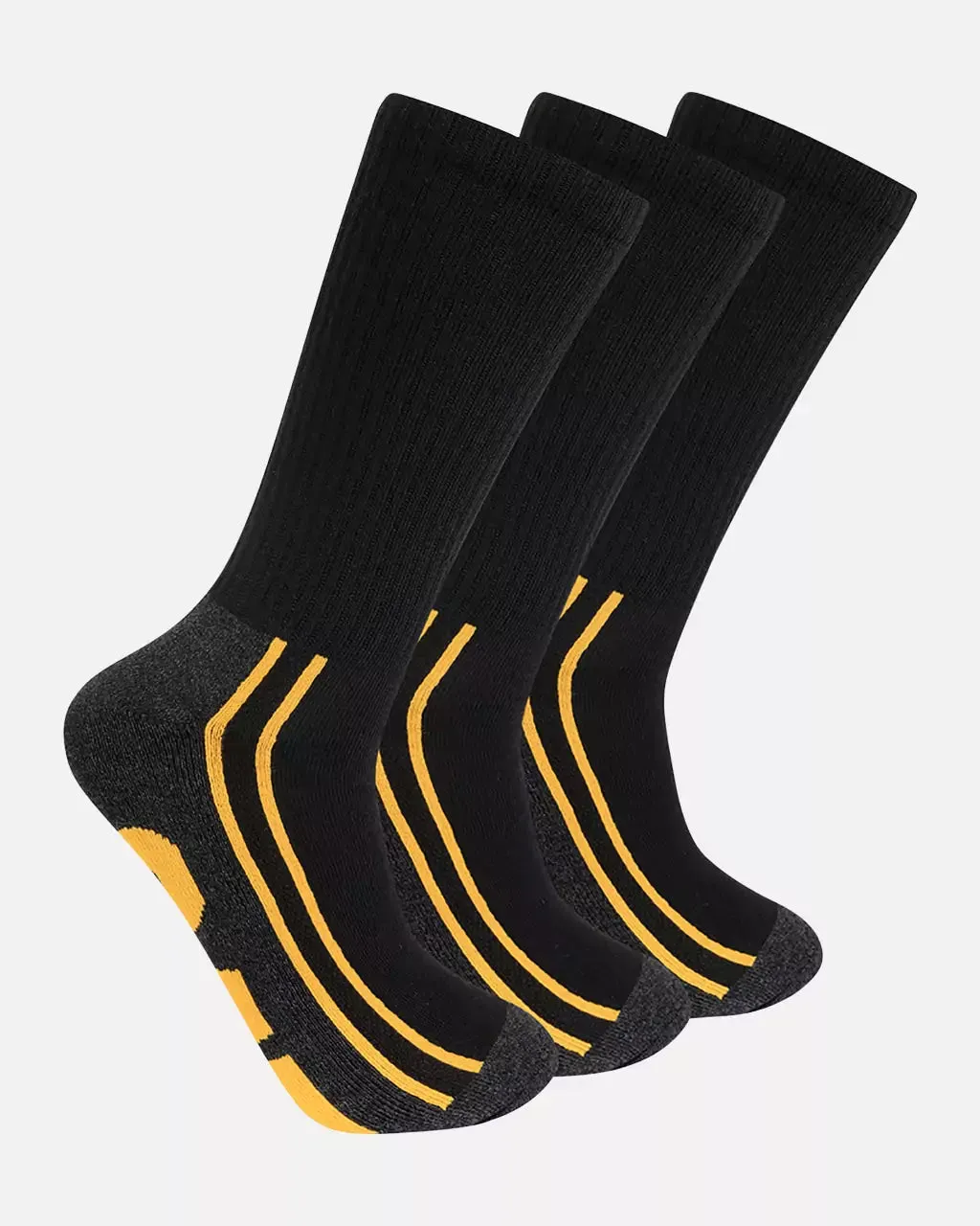 Men's Half Cushion Crew Socks (3 Pack)