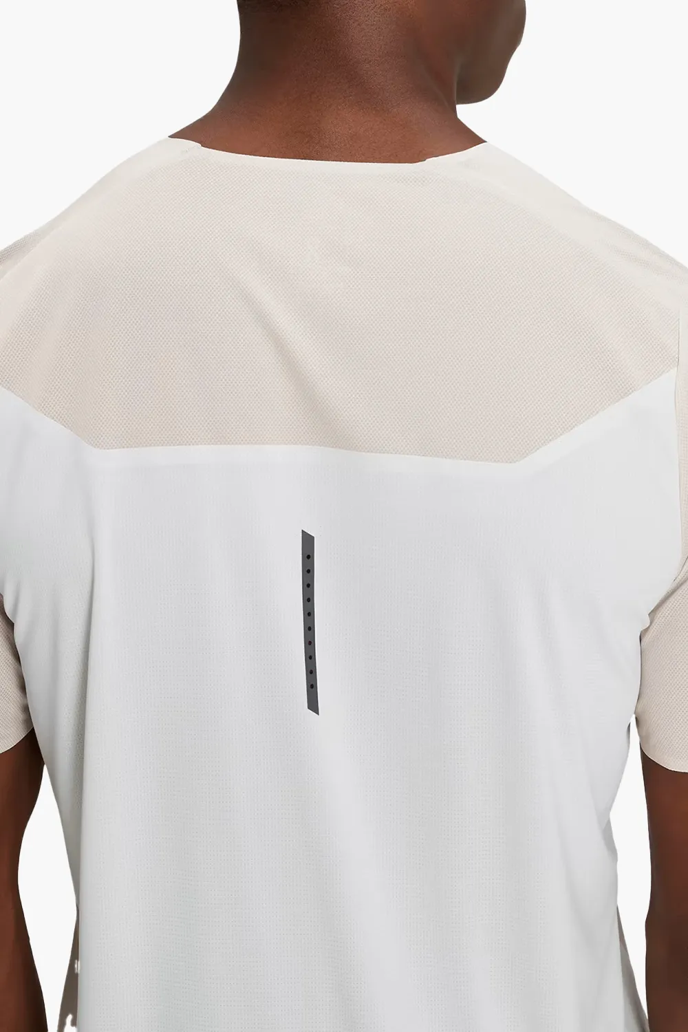 ON | Men's Performance-T in Pearl/Undyed-White