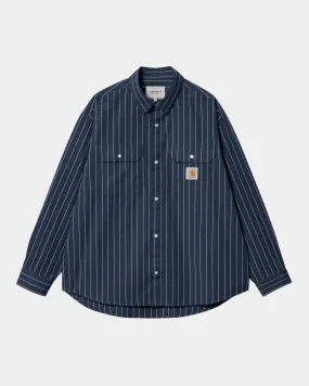 Orlean Stripe Shirt | Blue / White