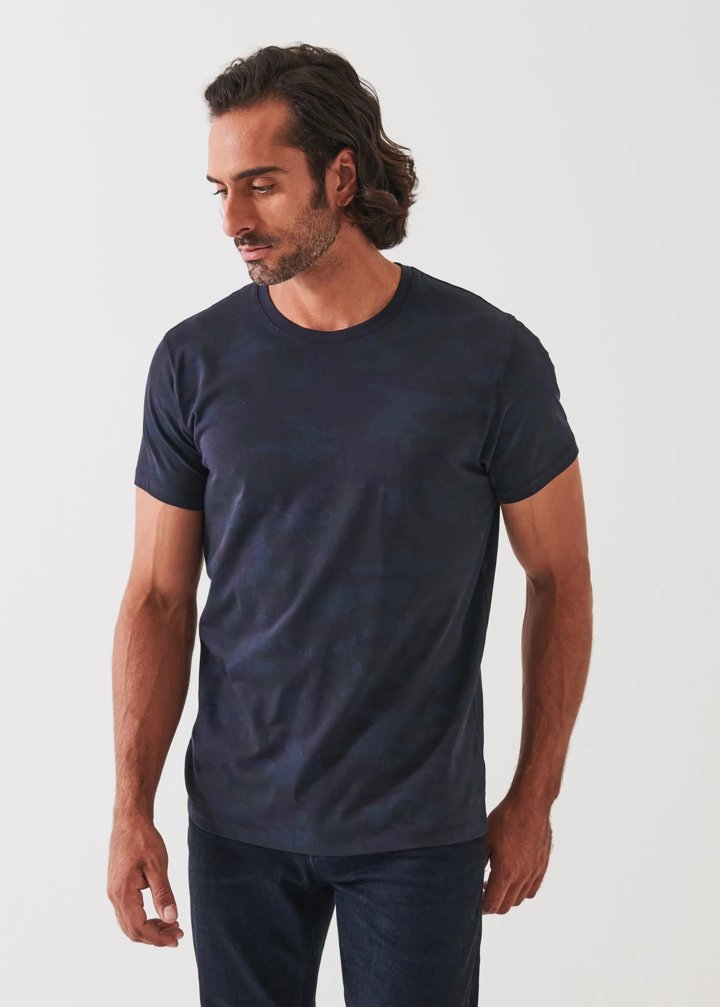 PIMA COTTON STRETCH CAMO T-SHIRT