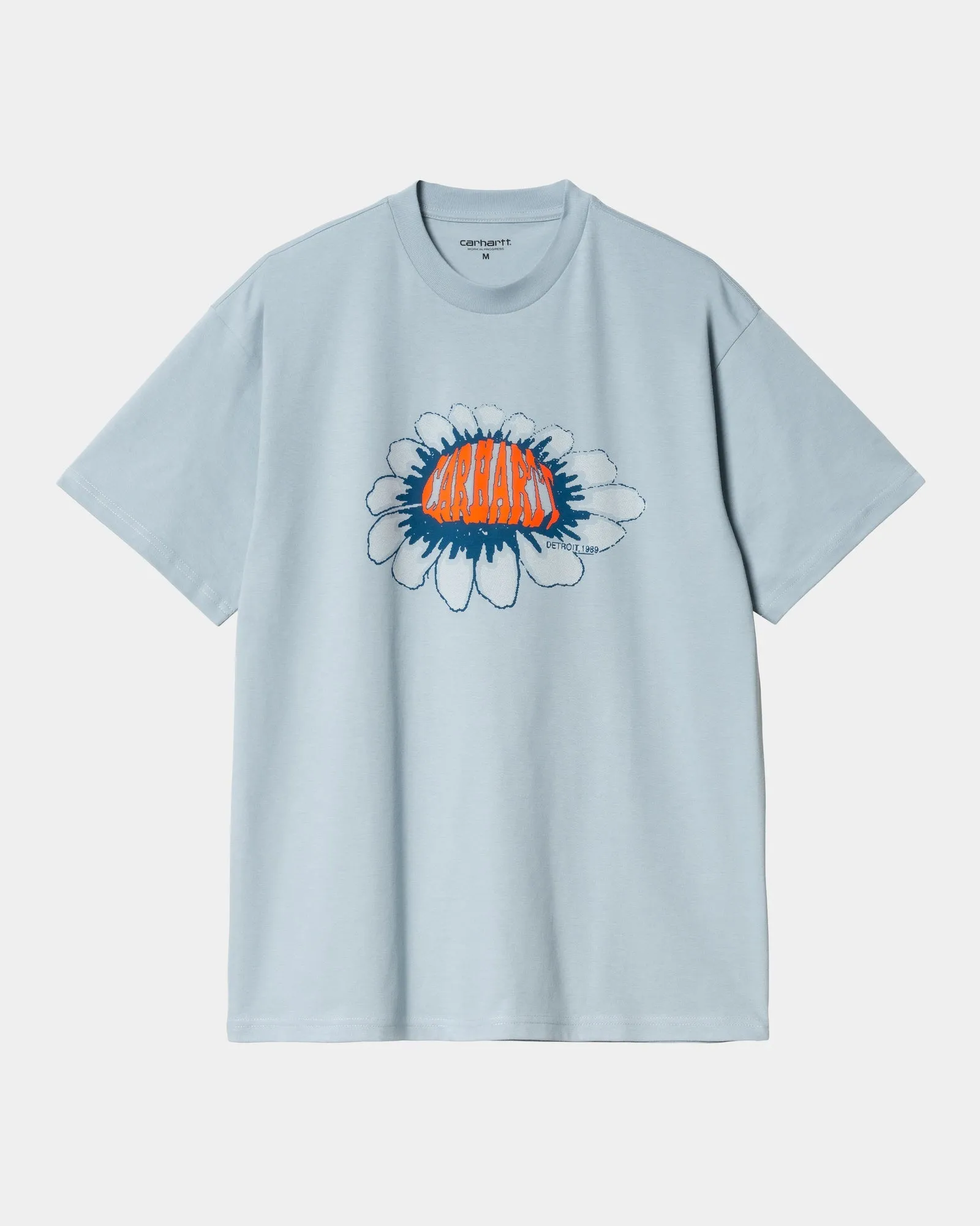 Pixel Flower T-Shirt | Frosted Blue