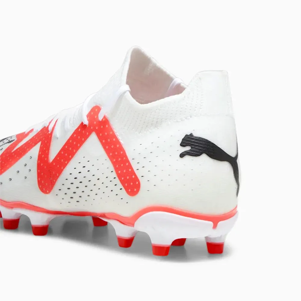 Puma Future Match FG/AG Women's Football Boots (White/Black/Fire Orchid)