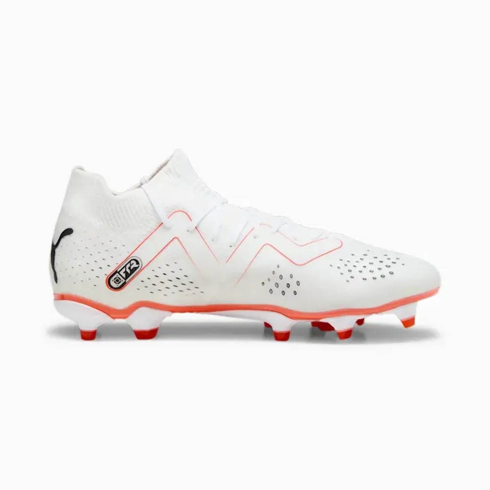 Puma Future Match FG/AG Women's Football Boots (White/Black/Fire Orchid)