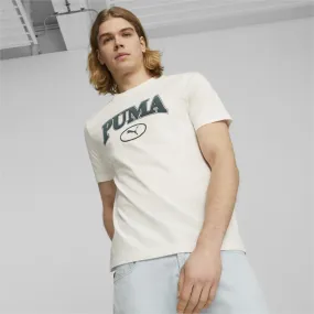 PUMA MEN'S SQUAD WHITE TEE