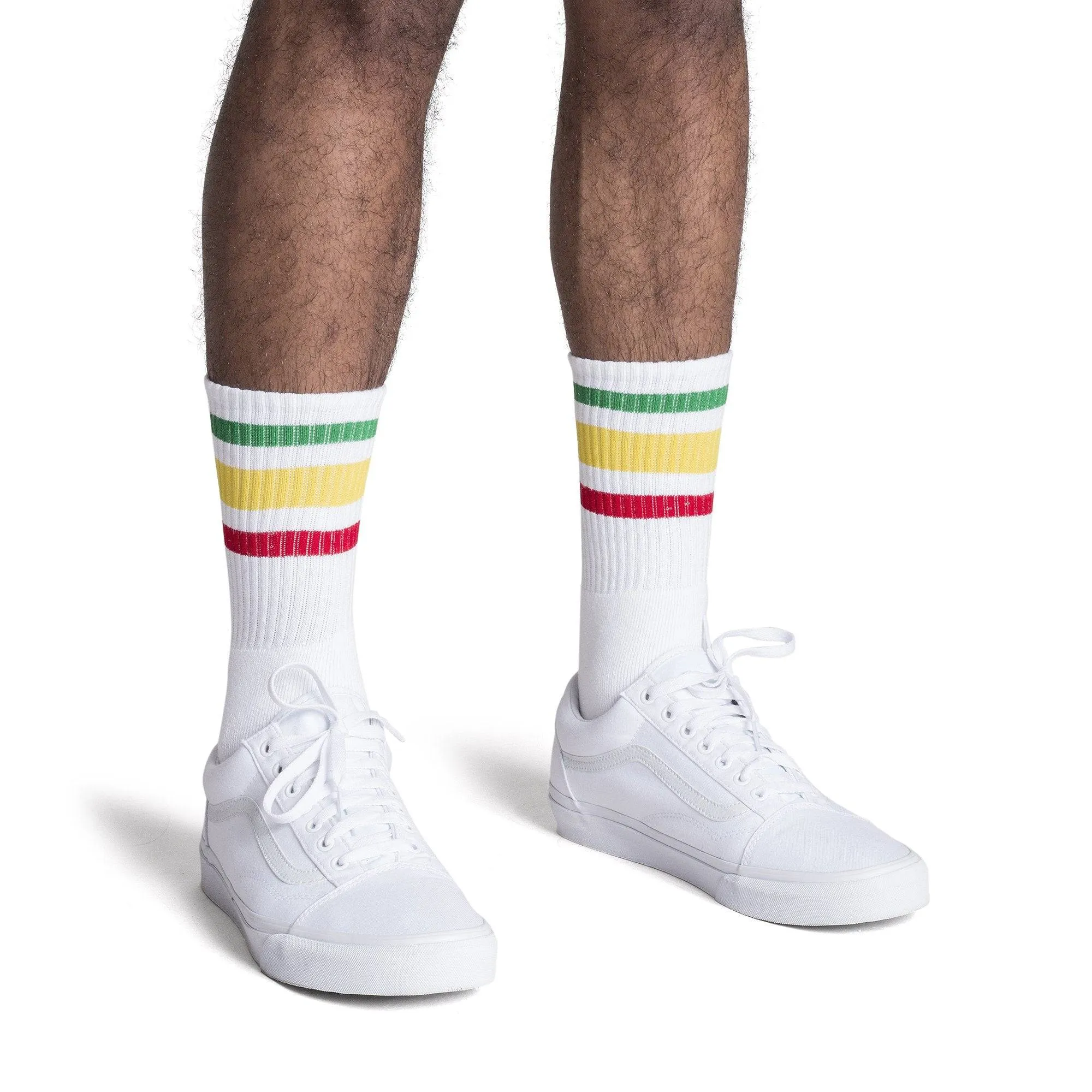 Rasta Socks | White