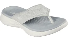 Skechers 140703 On-The-Go 600 Flourish Womens Toe Post Sandal