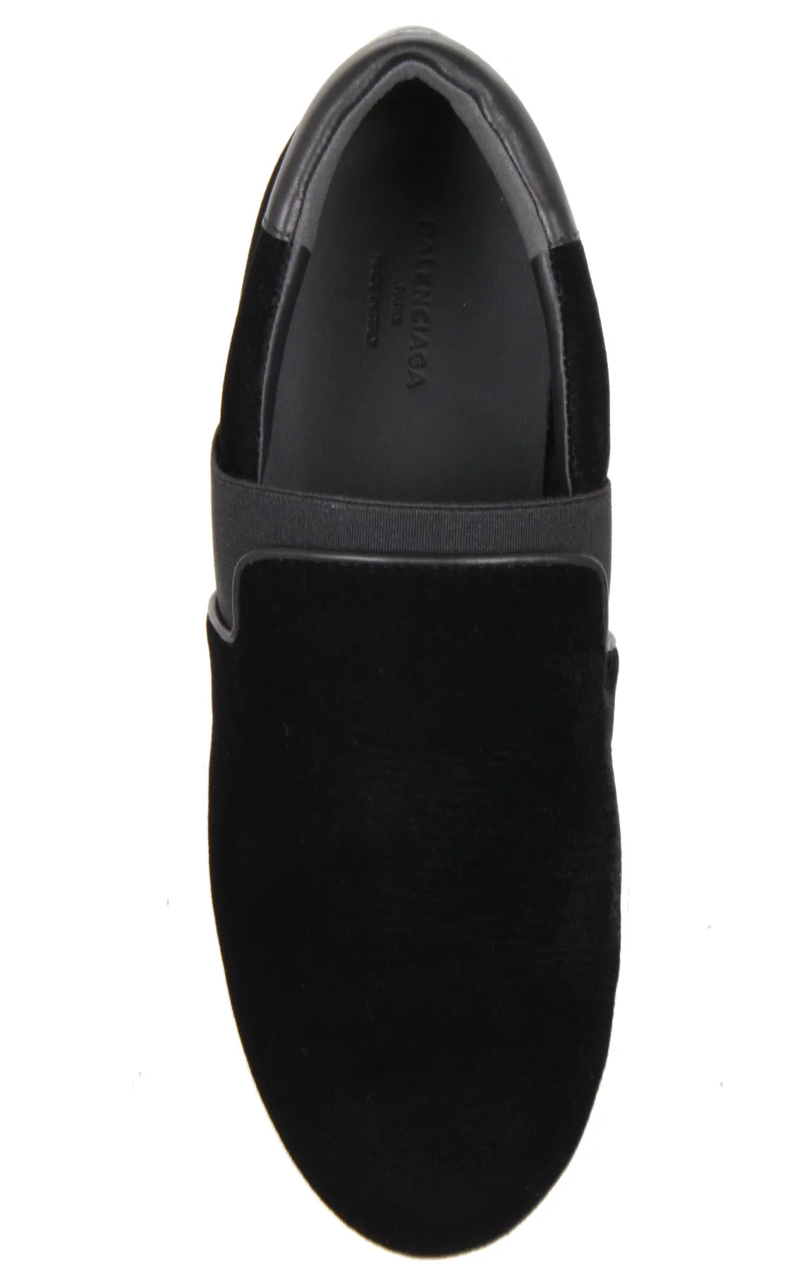 Slip-On Sneakers Velvet, Black