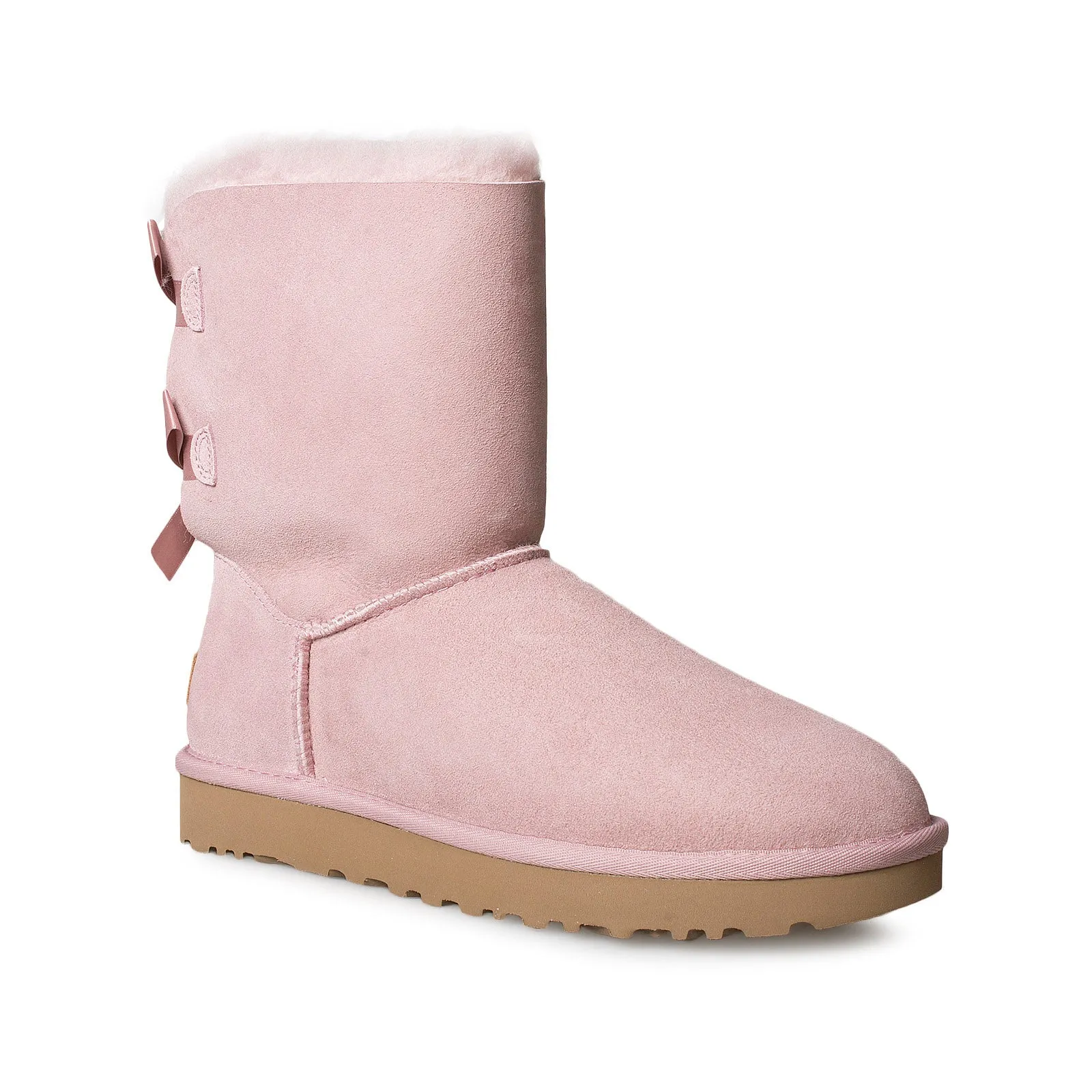 UGG Bailey Bow II Pink Crystal Boots - Women's