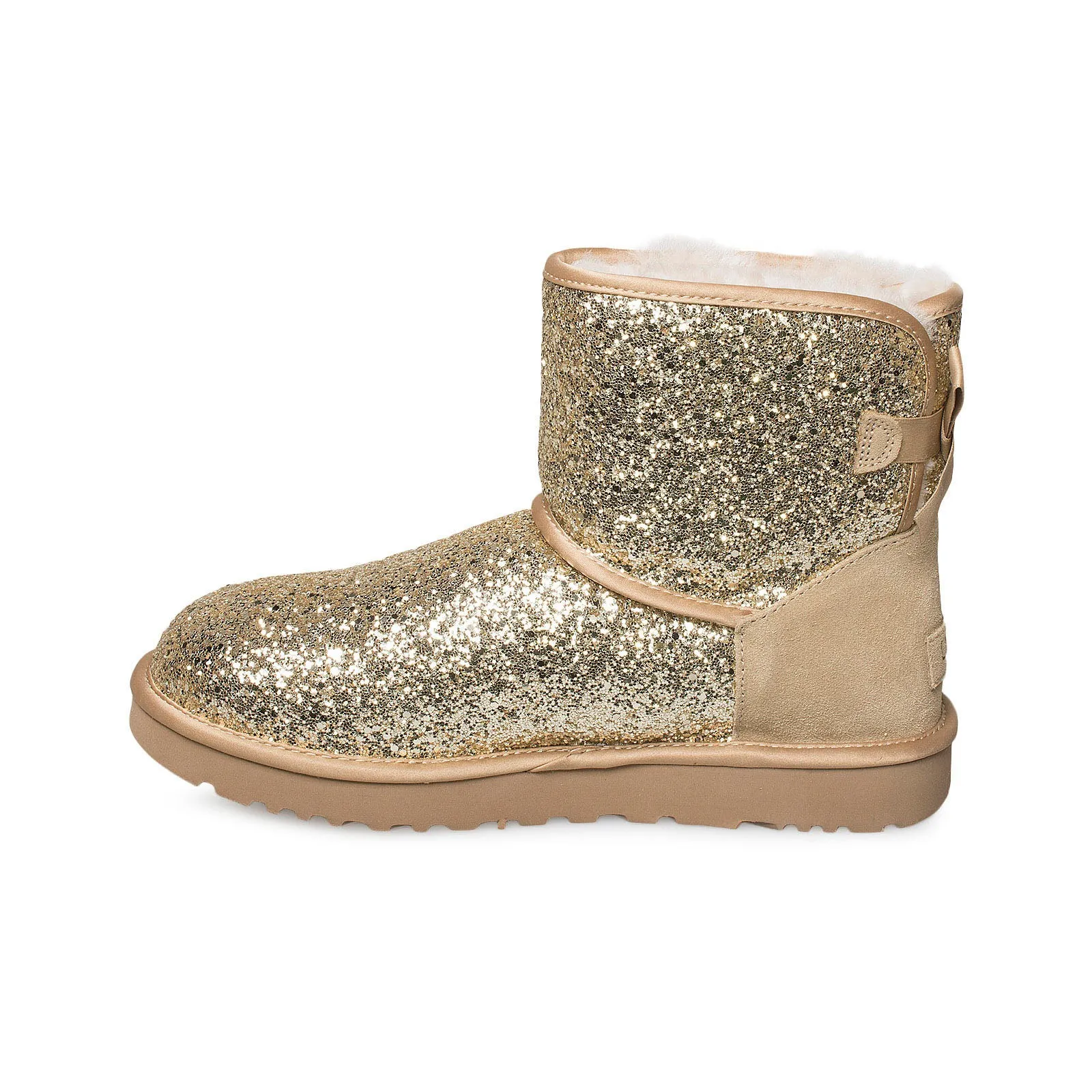 UGG Classic Mini Bow Cosmos Gold Boots - Women's