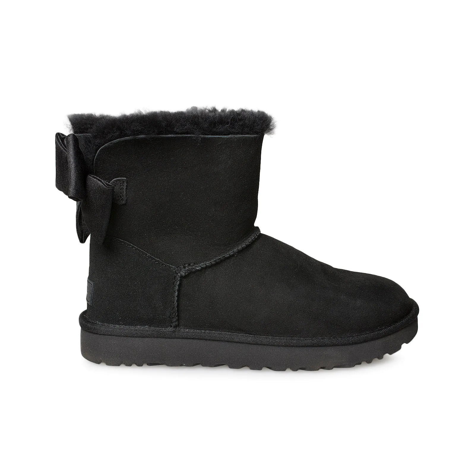 UGG Mini Bailey Bow II Glam Black Boots - Women's