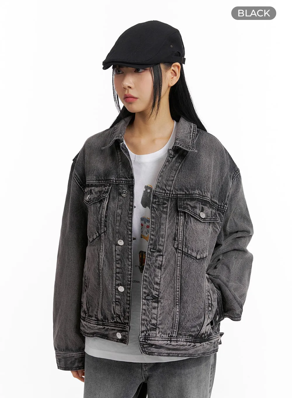 Vintage Denim Jacket (UNISEX) CM407