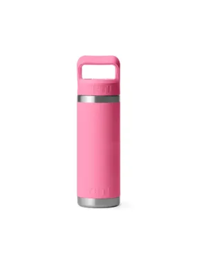 YETI Rambler 18oz Straw Bottle Harbor Pink