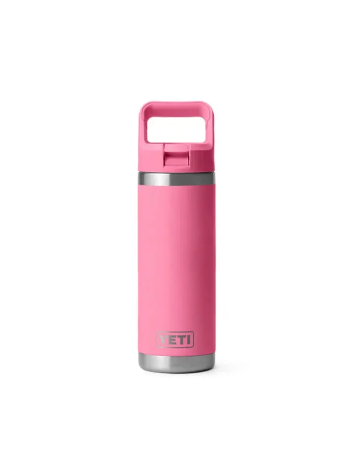 YETI Rambler 18oz Straw Bottle Harbor Pink