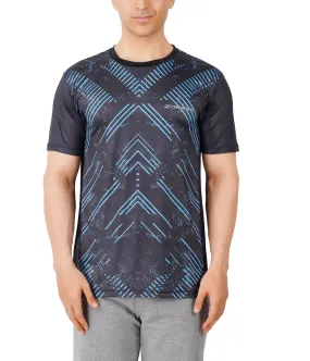 ZAKPRO Sports Tees for Men (Cross Blue)