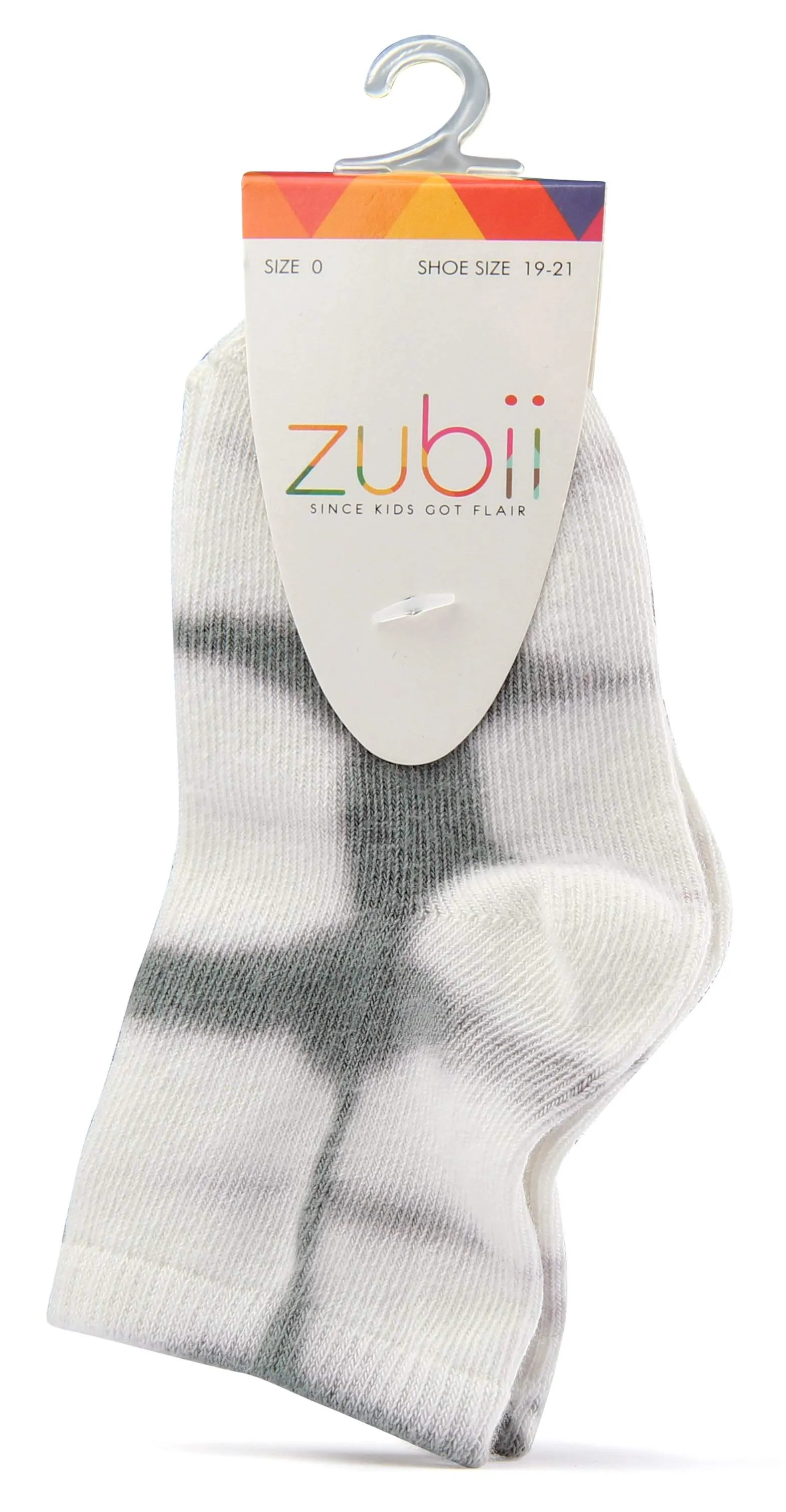 Zubii Rectangle Tie-Dye Kids Socks Style: 711