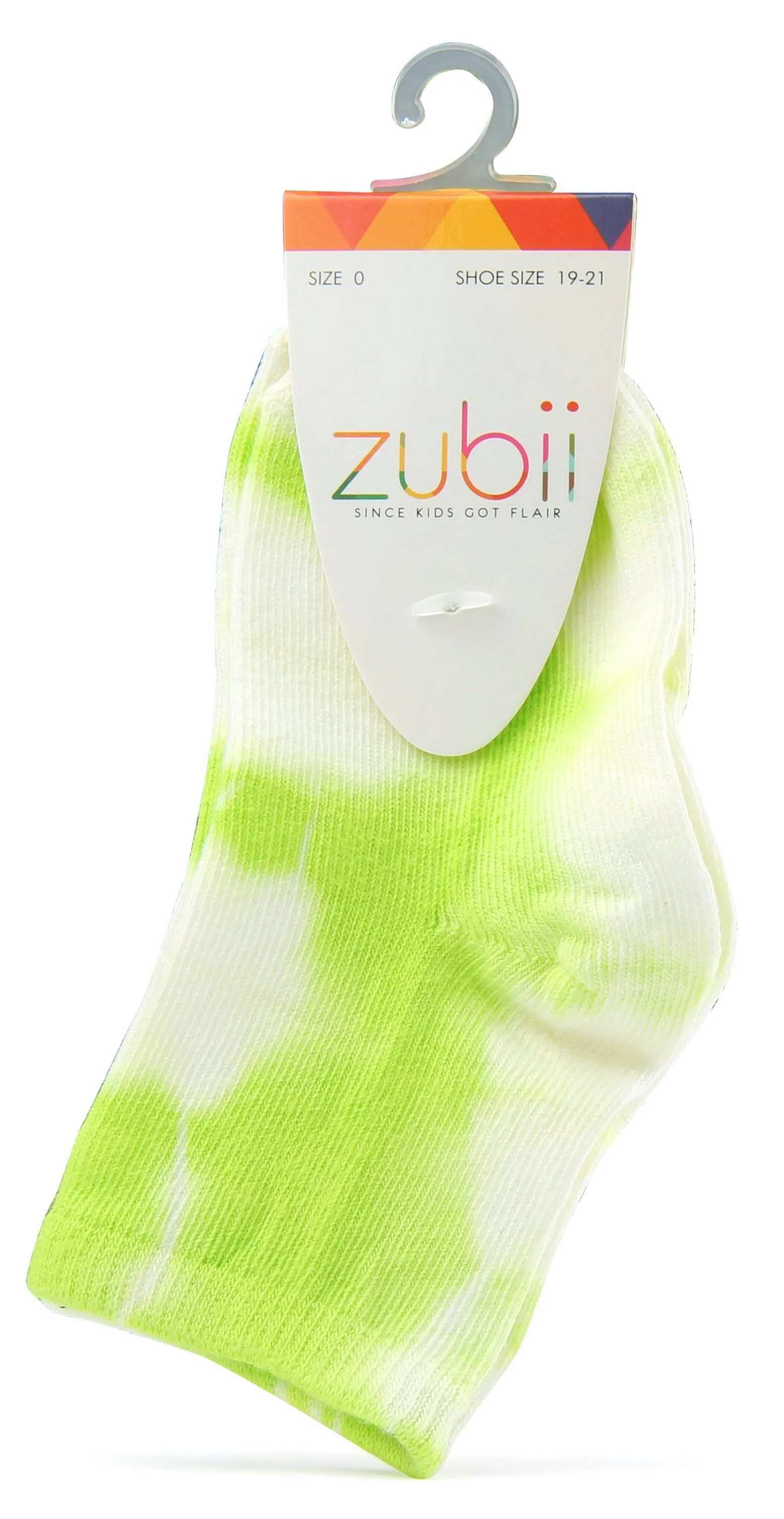 Zubii Rectangle Tie-Dye Kids Socks Style: 711