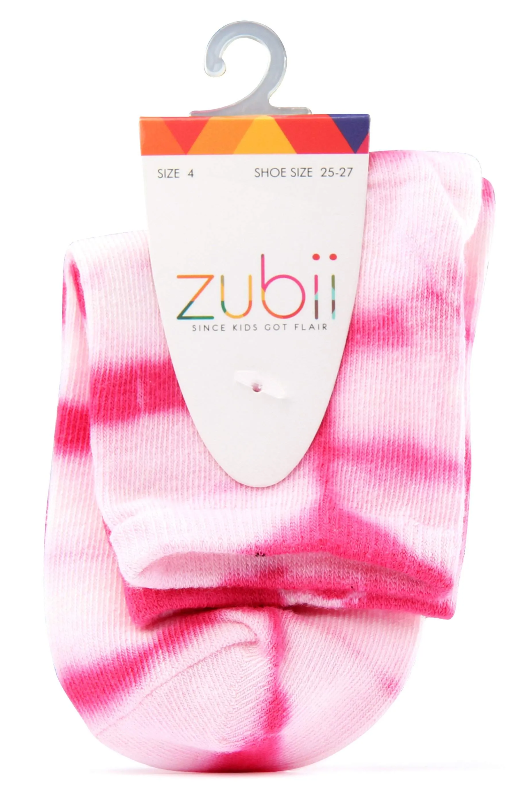 Zubii Rectangle Tie-Dye Kids Socks Style: 711